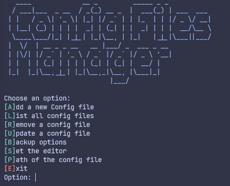 Config Files Manager Image